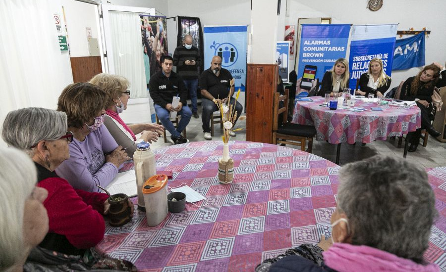 El Municipio de Alte. Brown brinda charlas informativas para prevenir el delito